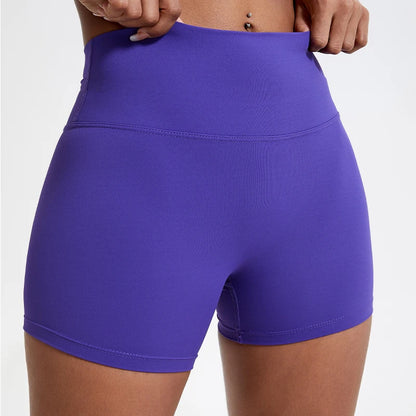 Shorts Feminino Fitness Compressão Cintura Alta