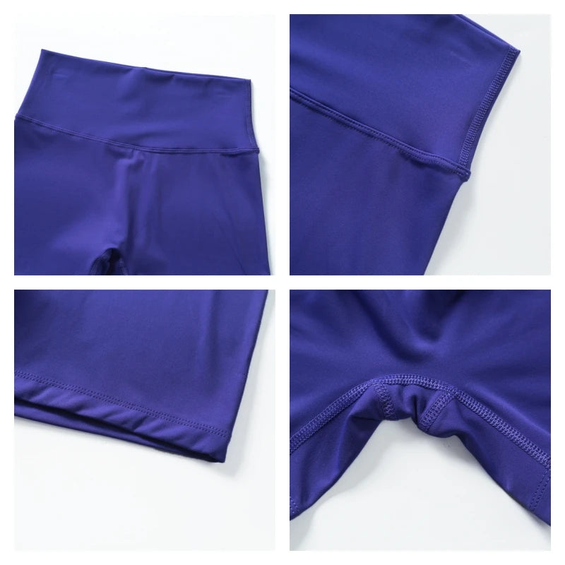 Shorts Feminino Fitness Compressão Cintura Alta