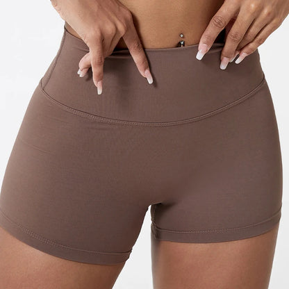 Shorts Feminino Fitness Compressão Cintura Alta