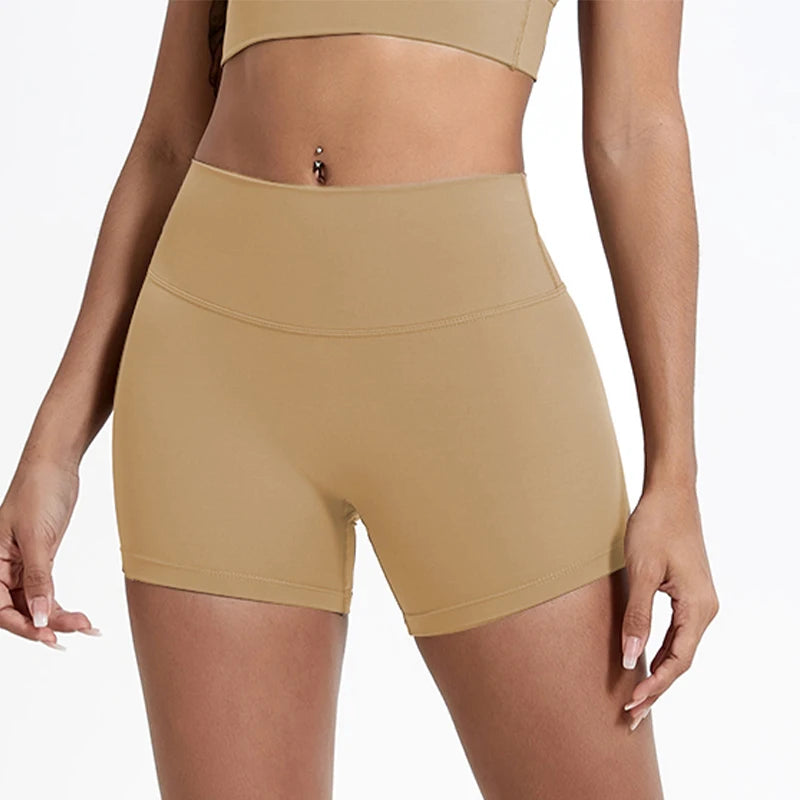 Shorts Feminino Fitness Compressão Cintura Alta